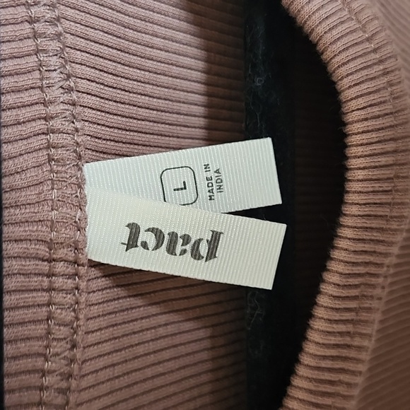 Pact Organic Perfect Rib Racerback Tank In Brown - Picture 2 of 8